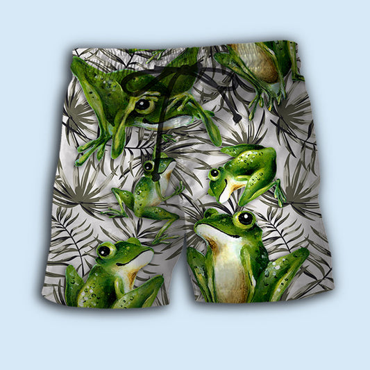 Frog Beach Shorts For Island Getaways And Easy Warm Weather Wear