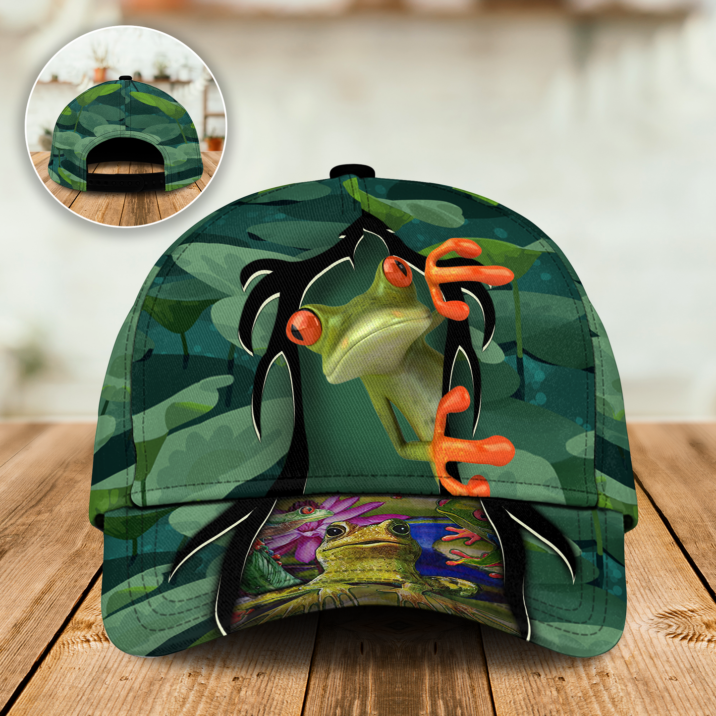 Frog Love Lake Classic Cap For Holiday Trips Daily Outfits And Thoughtful Gifting