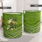 Frog Rattan Texture Lovely Style Laundry Basket For Room Home Organizer