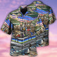 Summer Pontoon Boat Hawaiian Shirt With All Over Print For Resort Getaways Summer Adventures And Casual Gifting