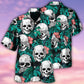 Skull Beautiful Hawaiian Shirt Design View For Resort Travel And Thoughtful Gifting