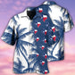 Peace Texas Heritage Hawaiian Shirt With All Over Print For Island Holidays Summer Parties And Casual Outdoor Wear