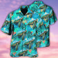 Turtle Beautiful Hawaiian Shirt Artwork View For Coastal Escapes And Resort Style