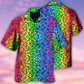 Colorful Rainbow Pride And Butterfly Hawaiian Shirt With All Over Print For Summer Travel Coastal Events And Thoughtful Gift