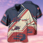 Helicopter Veteran US Army Gave Hawaiian Shirt For Poolside Relaxation And Sunny Getaways