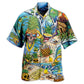 Skull Pineapple Fruit Amazing Hawaiian Shirt Design Detail For Sunny Adventures And Casual Wear