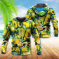 Avocado Lemon Summer Fruit Hoodie For Everyday Wear Outdoor Adventures And Comfortable Style