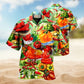 Fruit Bell Pepper And Chili Hawaiian Shirt For Tropical Trips Food Fans And Cheerful Summer Outings