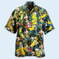 Happy Fruit Banana Hawaiian Shirt For Resort Getaways And Comfortable Summer Activities