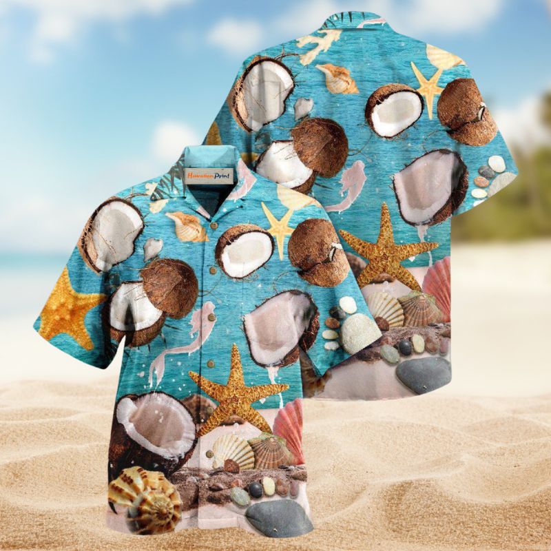 Fruit Drive Cococonuts Hawaiian Shirt For Tropical Holidays, Outdoor Gatherings, And Everyday Comfort