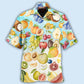 Summer Fruit Hawaiian Shirt For Island Getaways, Outdoor Gatherings, And Comfortable Summer Wear