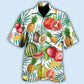 Tropical Fruit Hawaiian Shirt With All Over Print For Coastal Adventures Summer Events And Everyday Comfort