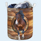 Funny Horse Laundry Basket For Room Home Organizer