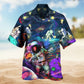 Galaxy Astronauts Hawaiian Shirt For Coastal Travel, Casual Events, And Comfortable Summer Wear