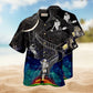Galaxy Climbing To The Moon Hawaiian Shirt For Island Parties Bold Artwork And Everyday Summer Style