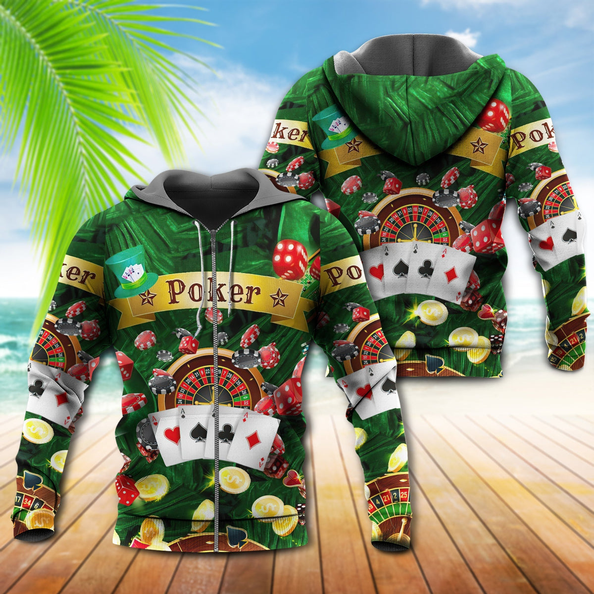 Born Play Poker Forced Work Hoodie For Comfortable Daily Outfits Holidays And Casual Wear