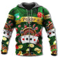 Born Play Poker Forced Work Hoodie For Comfortable Daily Outfits Holidays And Casual Wear