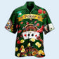 Game Card Play Forced Hawaiian Shirt For Resort Getaways And Comfortable Summer Activities