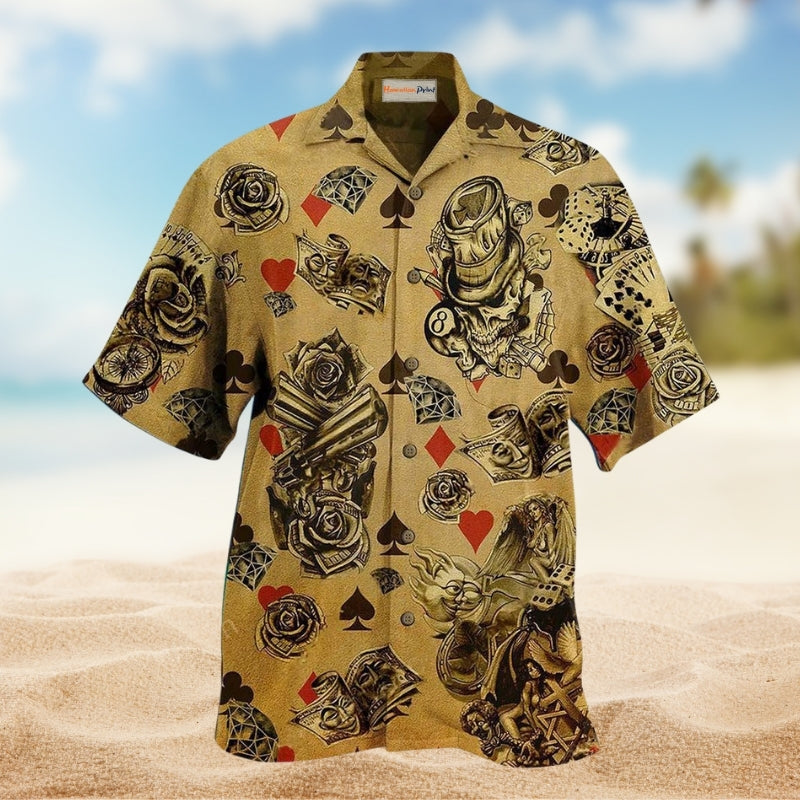 Vintage Gardening Plants Hawaiian Shirt Pattern Detail For Outdoor Gatherings