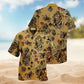 Vintage Gardening Plants Hawaiian Shirt Design View For Vacation Style