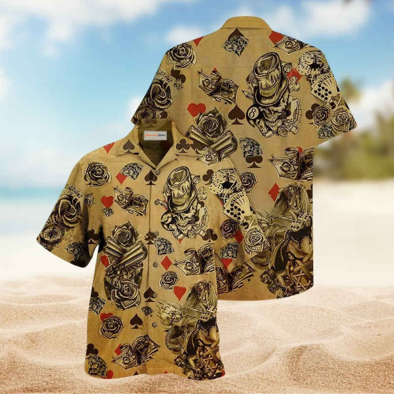 Vintage Gardening Plants Hawaiian Shirt Design View For Vacation Style