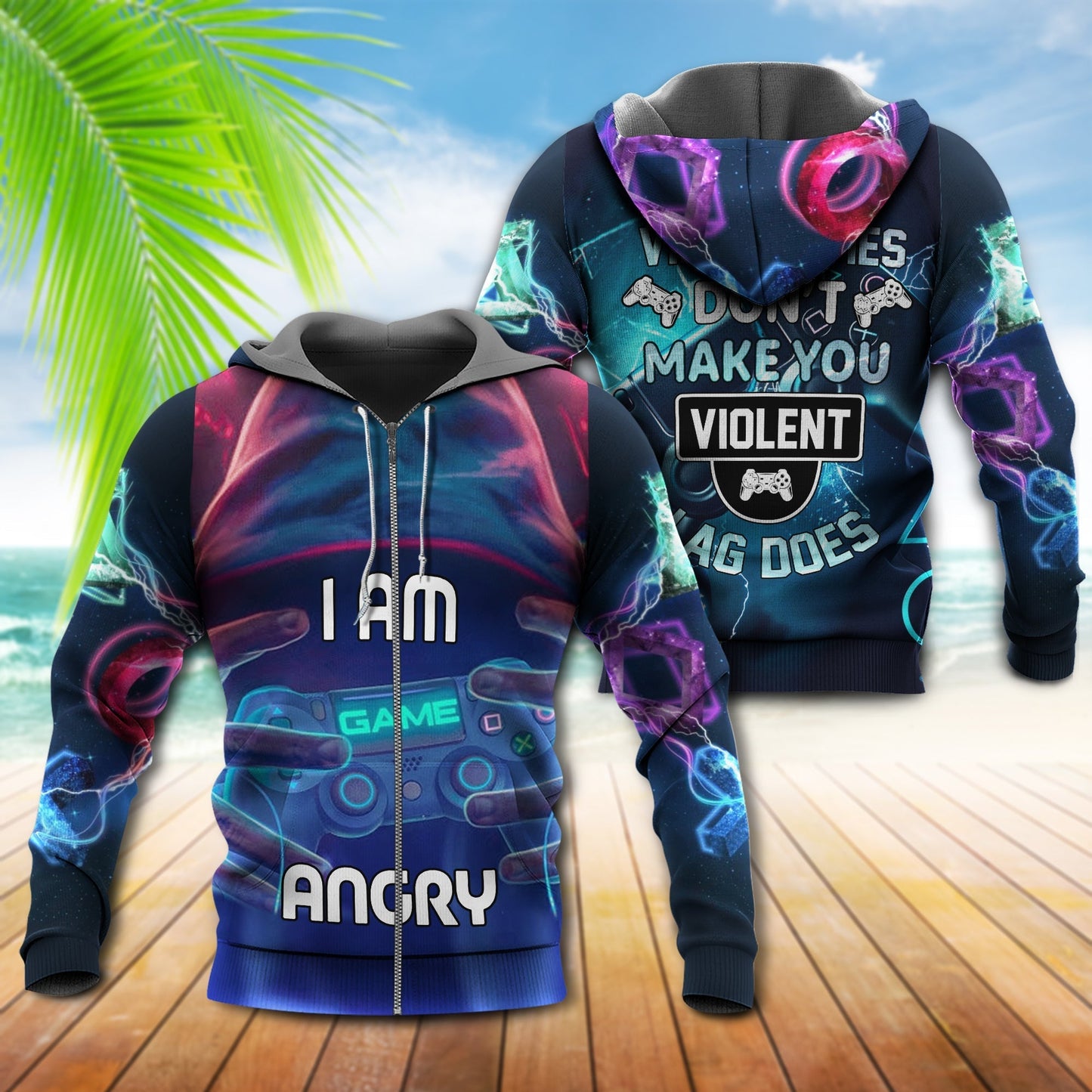Gamer Angry Mode Hoodie For Casual Activities Seasonal Outings And Gift Ideas