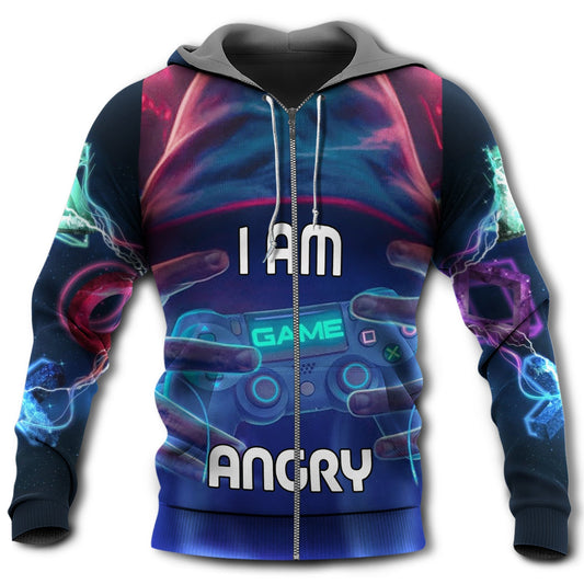 Gamer Angry Mode Hoodie For Casual Activities Seasonal Outings And Gift Ideas