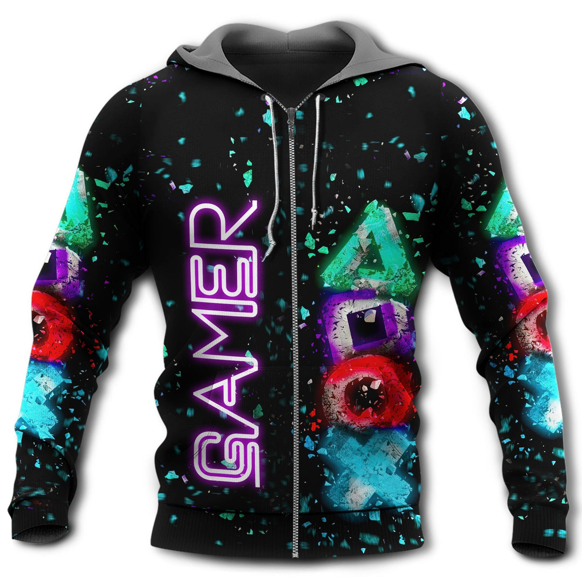 Game Gamer Hoodie For Everyday Wear Outdoor Adventures And Comfortable Style