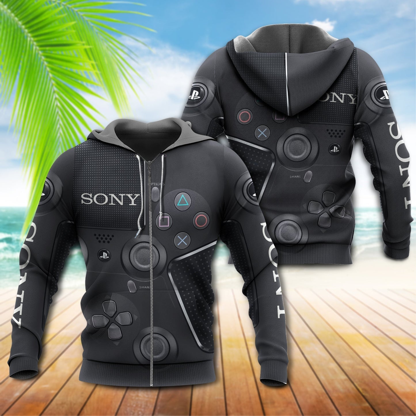 Game Controller Gamer Hoodie For Everyday Wear Outdoor Adventures And Comfortable Style