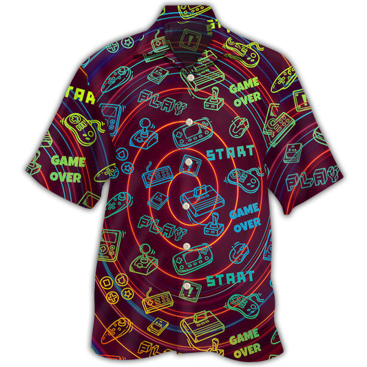 Game Start Hawaiian Shirt For Resort Trips, Coastal Parties, And Warm Weather Style