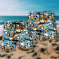 Goal Time Soccer Inspired Beach Shorts Graphic Detail For Resort Trips And Casual Outings