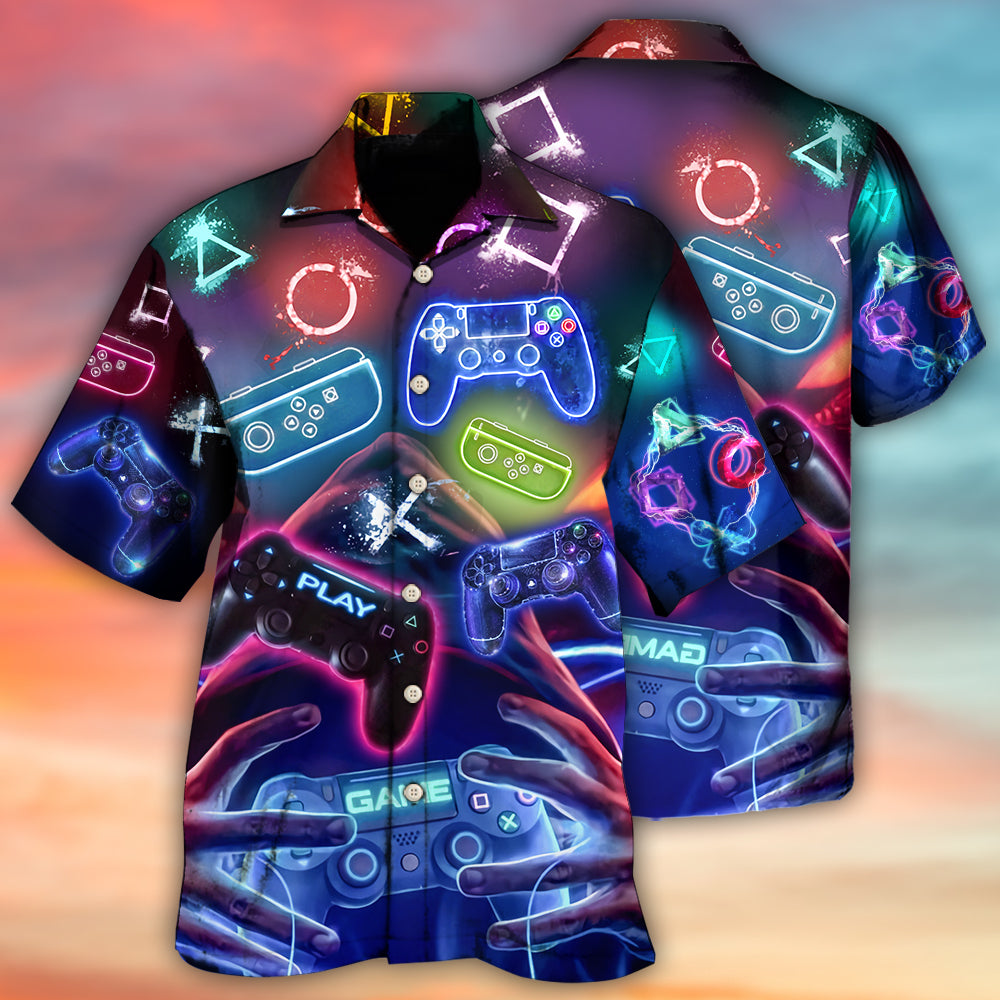 Gaming Play Game Forget Hawaiian Shirt For Tropical Holidays, Outdoor Gatherings, And Everyday Comfort