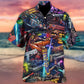 Playful Retro Gaming Hawaiian Shirt With All Over Print For Tropical Escapes Resort Wear And Outdoor Celebrations