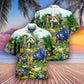 Gardening Adds Years Hawaiian Shirt Design Detail For Beach Days And Holiday Travel