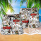 German Shepherd Winter Christmas Beach Shorts For Warm Weather Travel And Everyday Comfort