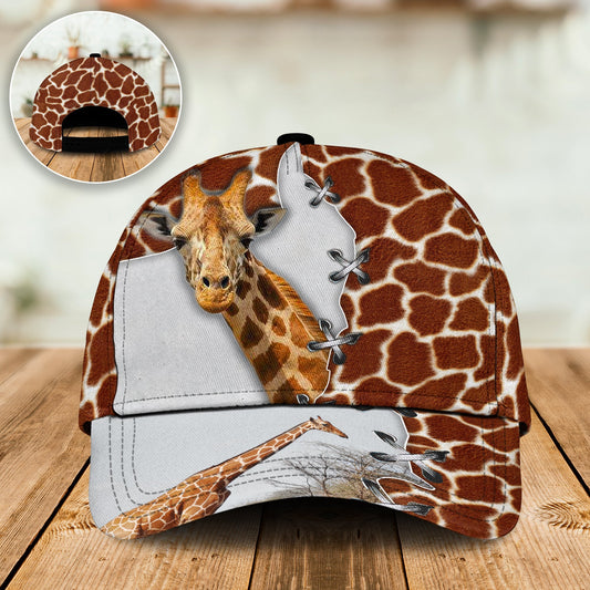 Funny Giraffe Basic Classic Cap For Seasonal Outings Outdoor Adventures And Daily Wear