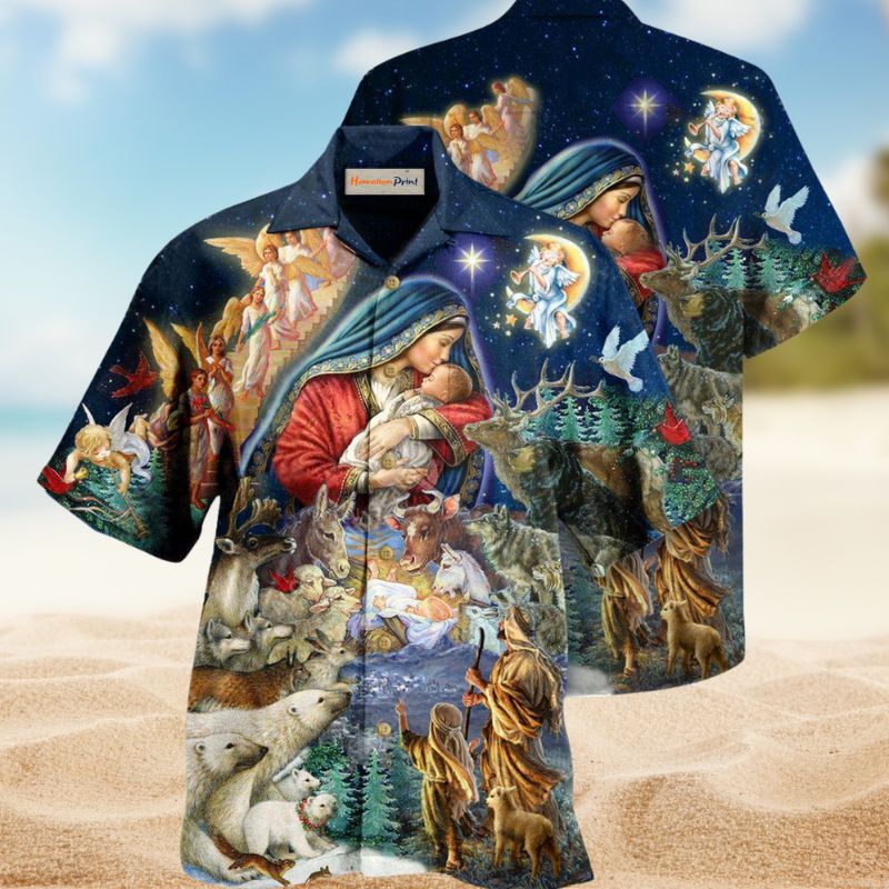 Glory Creative Pattern Hawaiian Shirt For Island Vacations, Resort Wear, And Relaxed Seasonal Style