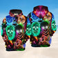 Glowing Skull Hoodie For Distinctive Streetwear Holidays And Thoughtful Gifts