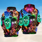 Glowing Skull Hoodie For Distinctive Streetwear Holidays And Thoughtful Gifts
