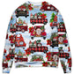 Gnome And Christmas Truck Merry Xmas Sweater For Holiday Parties Family Gatherings And Seasonal Gift Giving