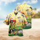Goat Life On The Farm Hawaiian Shirt For Beach Holidays Wildlife Lovers And Distinctive Summer Style