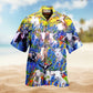 Goats In Bluebonnets Hawaiian Shirt For Island Getaways Beach Parties And Comfortable Vacation Style