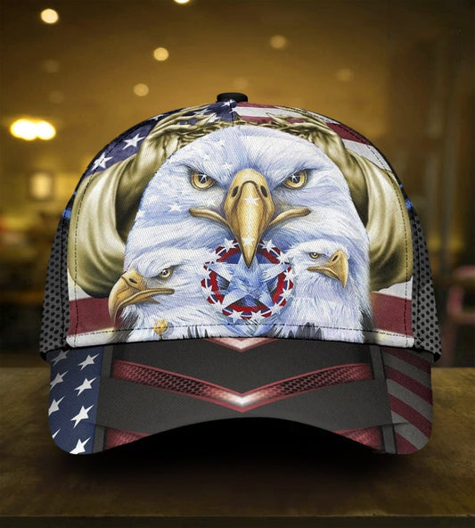 God Bless America Faith Patriot Classic Cap For Summer Vacations Parties And Outdoor Events