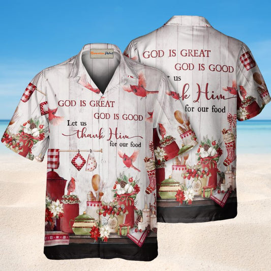 Faith Inspired Graphic Hawaiian Shirt For Coastal Travel, Casual Events, And Comfortable Summer Wear