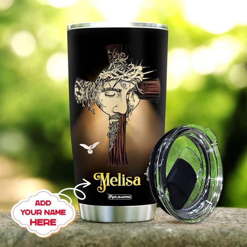 Jesus God Faithful Path Personalized 20 Oz Tumbler For Coffee Travel And Daily Drinks