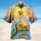 Gold At The End Of A Rainbow Dog Hawaiian Shirt For Summer Vacation Beach Travel And Relaxed Casual Wear