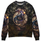 Golden Japanese Dragon Sweater For Animal Inspired Style Events And Comfortable Daily Wear