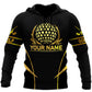 Golden Golf Personalized Hoodie For Recreation Events Travel Days And Comfortable Casual Wear