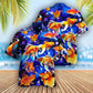 Fish Goldfish Galaxy Hawaiian Shirt For Beach Parties And Weekend Getaways