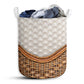 Golf Ball Rattan Texture Laundry Basket For Bathroom Bedroom Storage